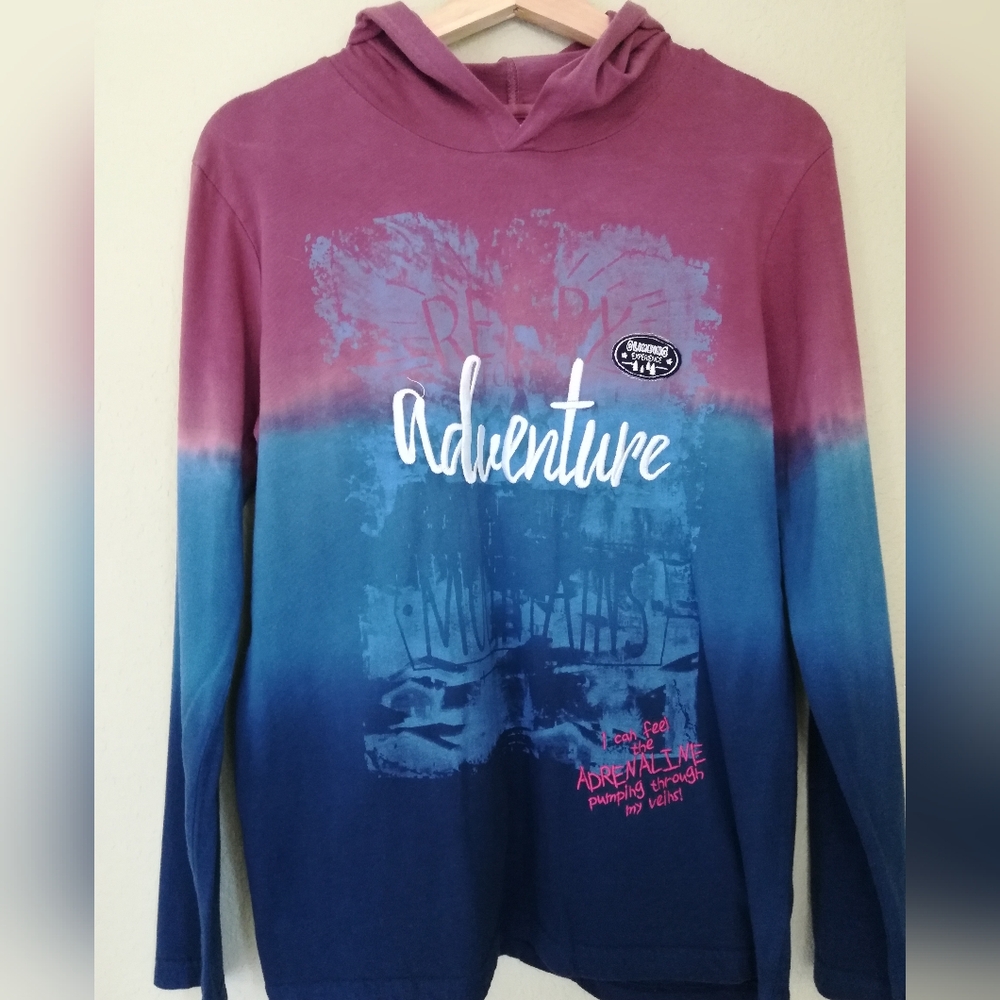 Boboli Graphic Tie-Dye Hoodie
